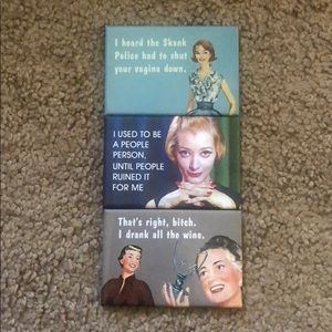 Sassy Fridge Magnets